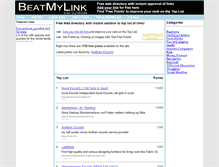 Tablet Screenshot of beatmylink.com